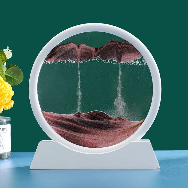 3Dムービングサンドアート｜毎回違う景色を楽しめる癒しのインテリア