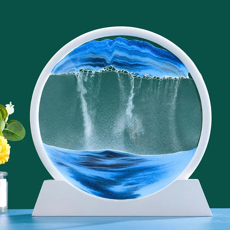 3Dムービングサンドアート｜毎回違う景色を楽しめる癒しのインテリア